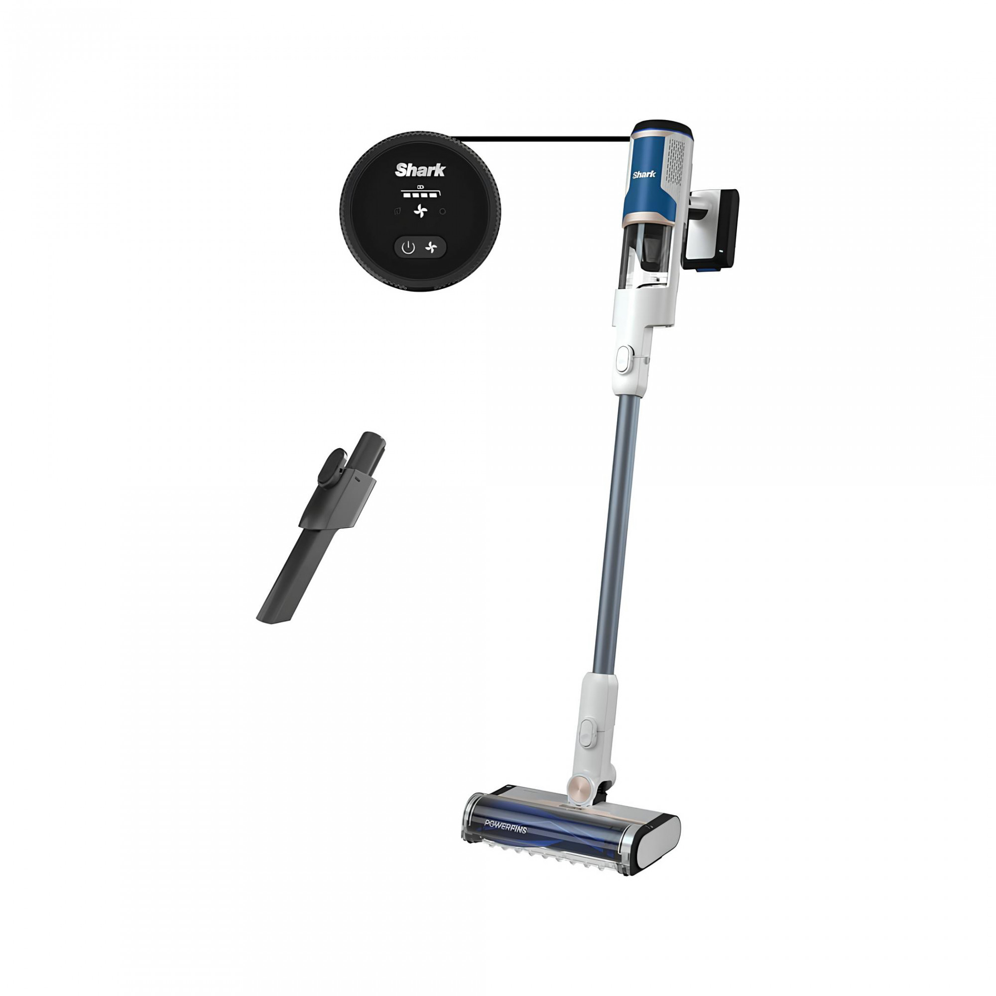 Вертикальный+ручной пылесос (2в1) Shark FloorDetect BU1120EU